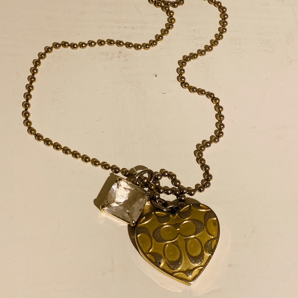 Coach vintage gold necklace - Picture 3 of 3